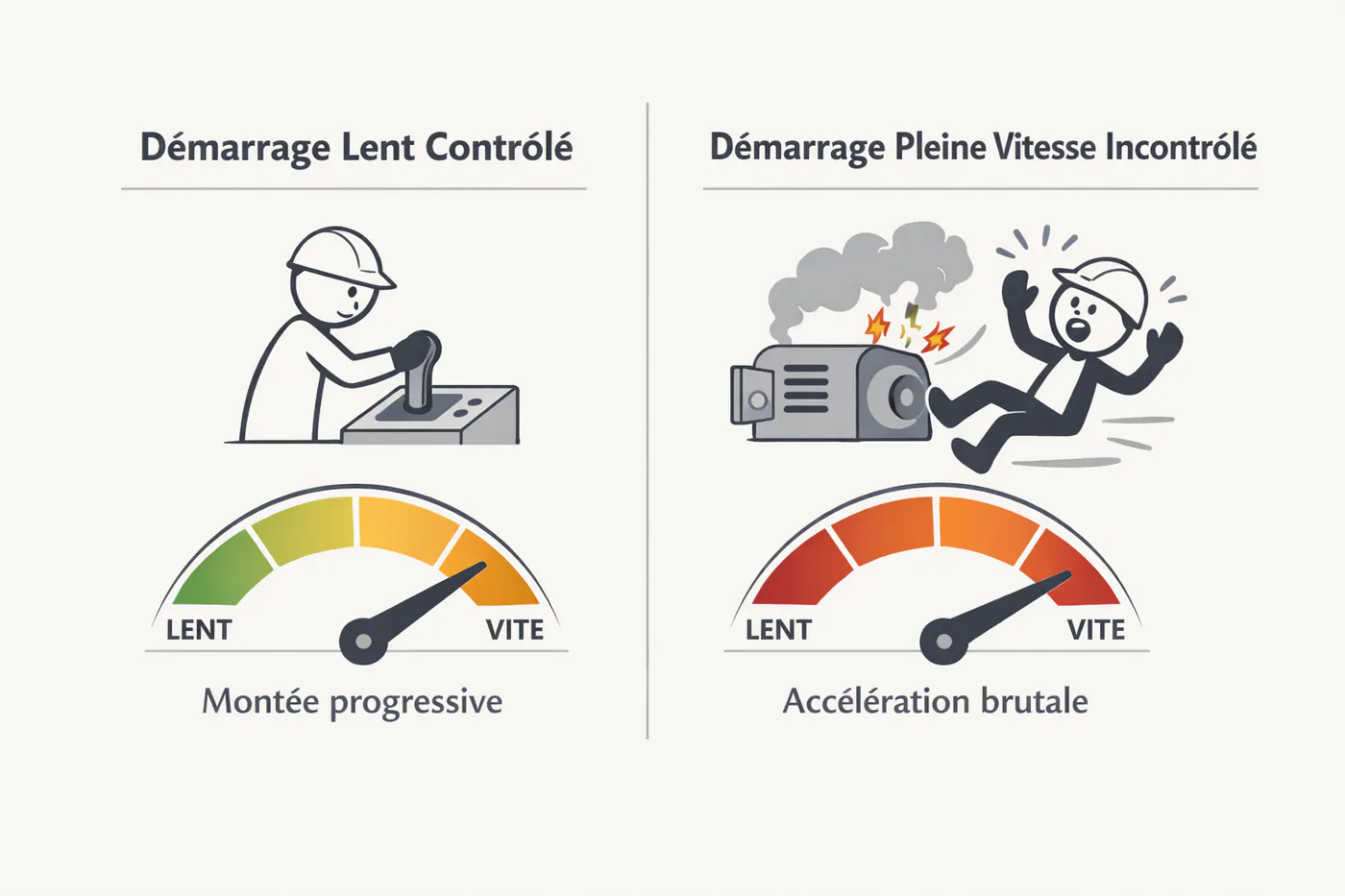 Réglage progressif de la vitesse de perçage sur une perceuse-visseuse